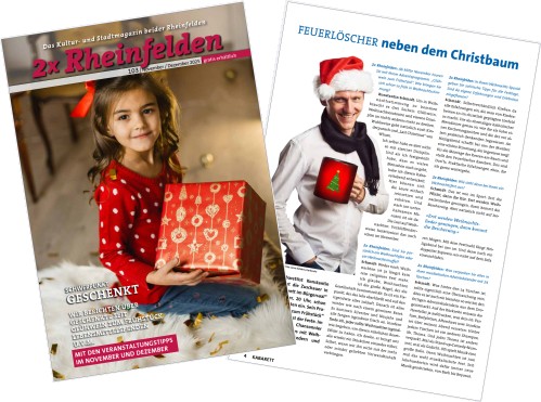 Interview Konstantin Schmidt im Stadtmagazin "2 x Rheinfelden"